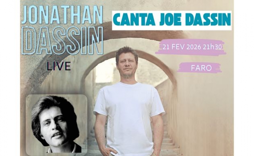 Jonathan Dassin canta Joe Dassin | concerto excecional em Faro!