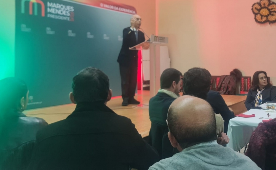 Em Loulé, Marques Mendes defende experiência como fator decisivo para liderar o país