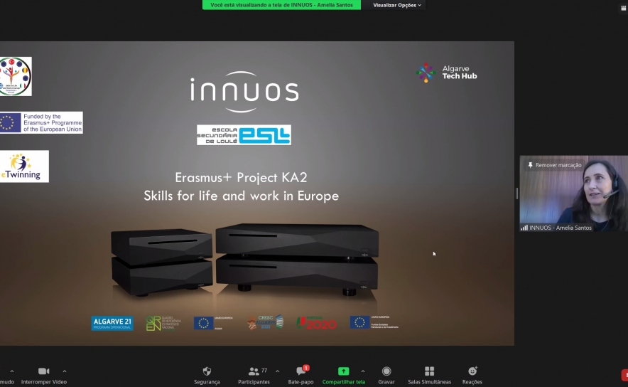 Secundária de Loulé acolhe parceiros internacionais de projeto Erasmus+ para promoção de competências profissionais