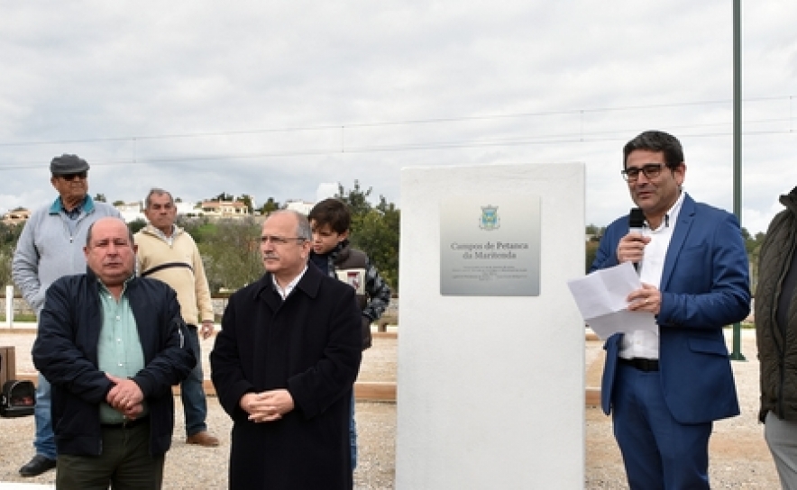 Inauguração dos Campos de Petanca de Boliqueime