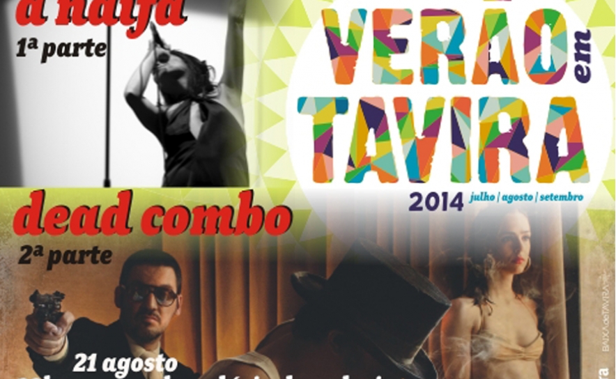 A Naifa e Dead Combo juntos no Verão em Tavira