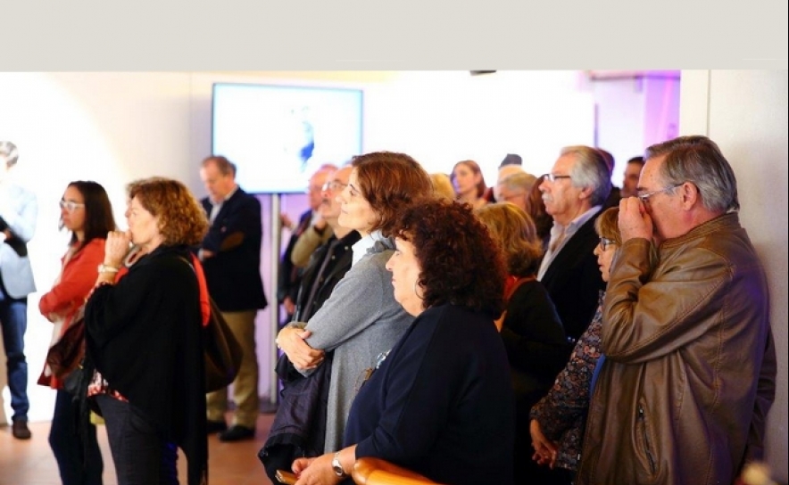 Entre os presentes, Dália Paulo e Desidério Silva