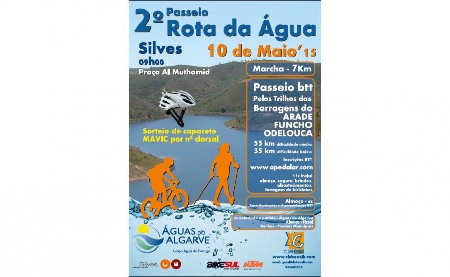 Municipio de Silves apoia 2.º Passeio «Rota da Água» 