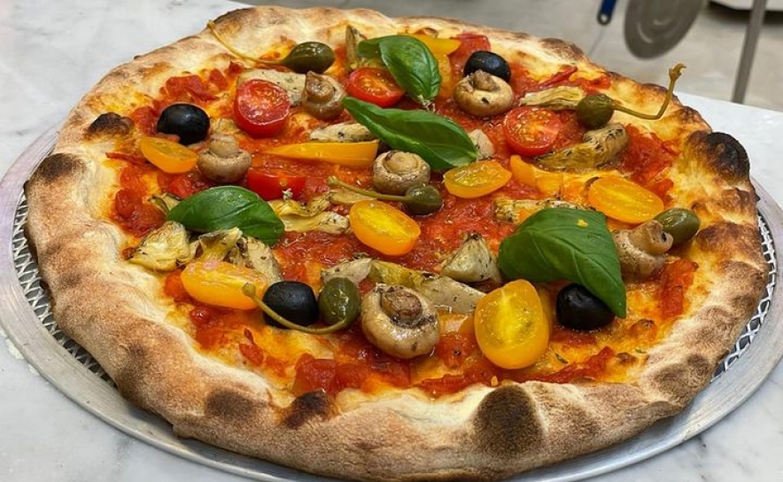 Pizza Vegana - prémio Melhor Sabor