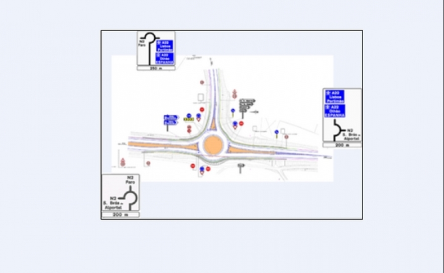 Lançado concurso para rotunda em «ponto negro» de acesso ao nó de Faro da A22
