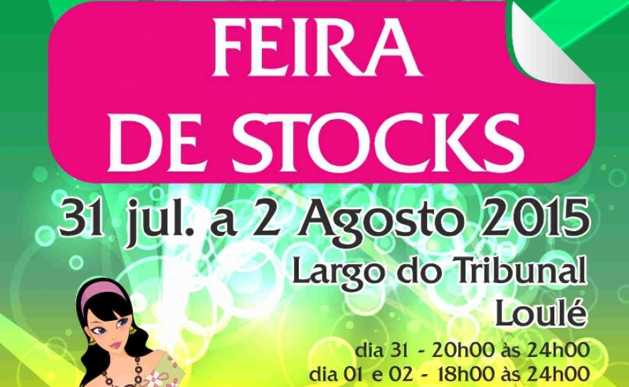DESCONTOS E MÚSICA EM MAIS UMA FEIRA DE STOCKS DE LOULÉ