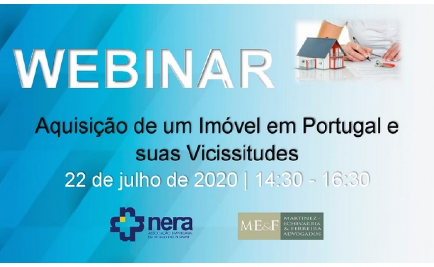 Webinar: Aquisição de um Imóvel em Portugal e suas Vicissitudes