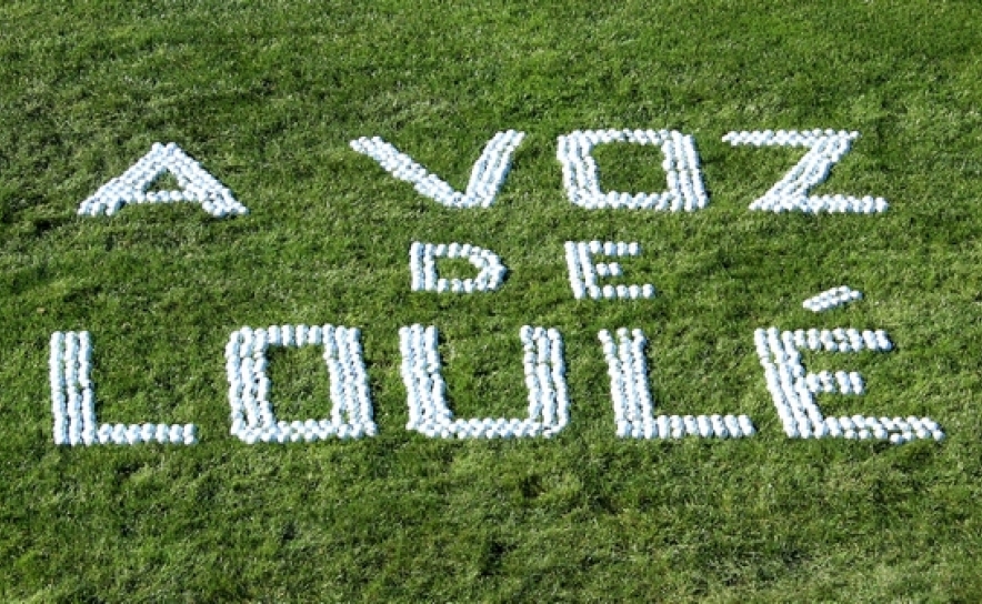 1000 bolas de golfe sobre relva.  Oceânico Golf, Vilamoura, com a colaboração de Rita Santos e especial apoio na coordenação do Sr. Silva Lopes