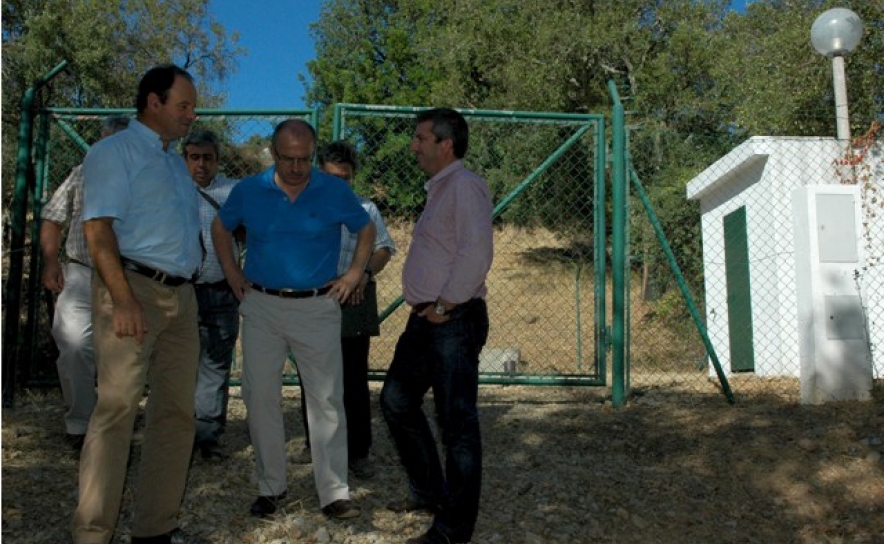 Visita a ETAR do Barranco do Velho Freguesia de Salir