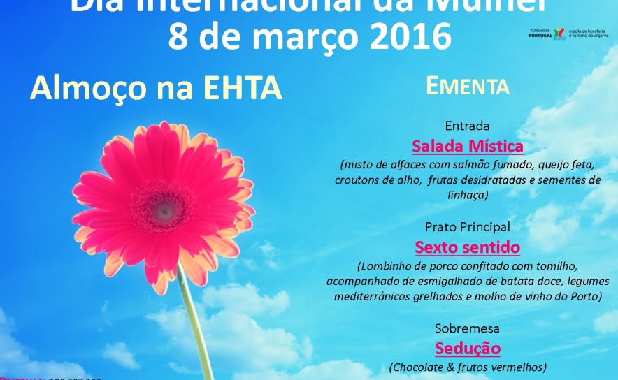 EHTA | Almoço Temático «Dia da Mulher»