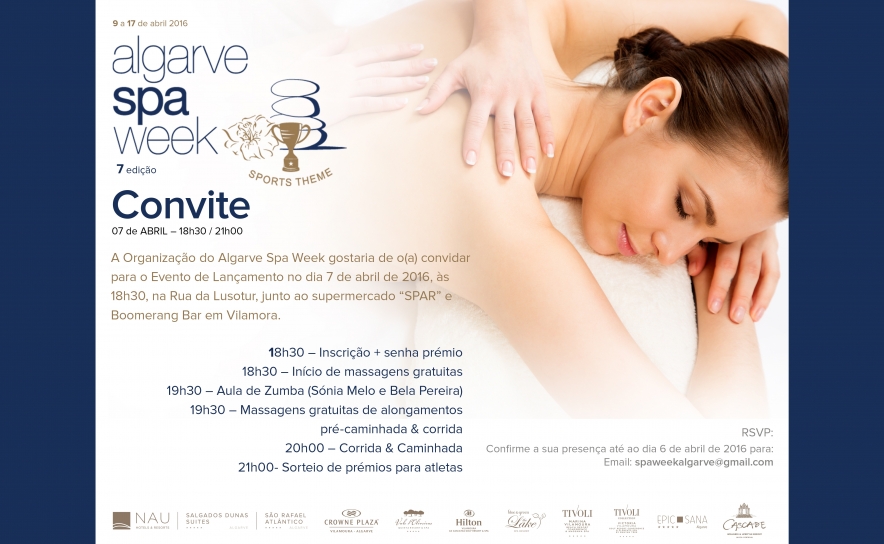 Evento de Lançamento do Algarve Spa Week em conjunto com a Vilamoura World reúne donativos para carenciados da Freguesia de Quarteira