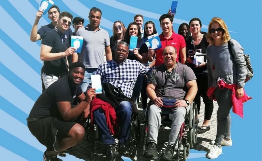 ALTE RECEBE PERCURSO LITERÁRIO CÂNDIDO GUERREIRO ADAPTADO A PESSOAS COM MOBILIDADE REDUZIDA