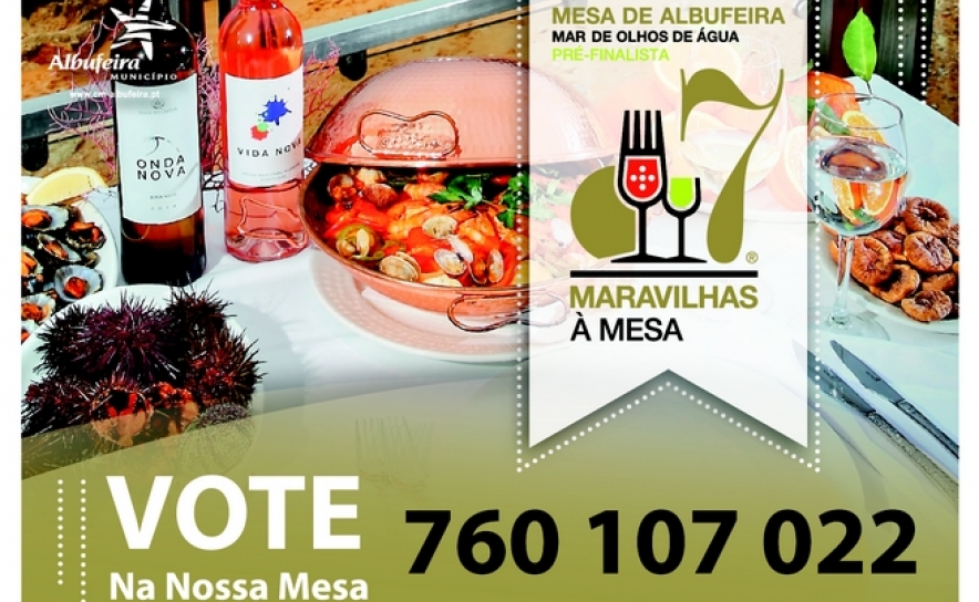 COMEÇA HOJE A VOTAÇÃO DAS «SETE MARAVILHAS À MESA»