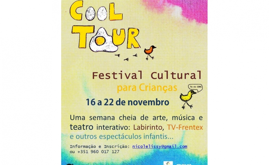 COOLTOUR - Festival Cultural para crianças regressa em novembro