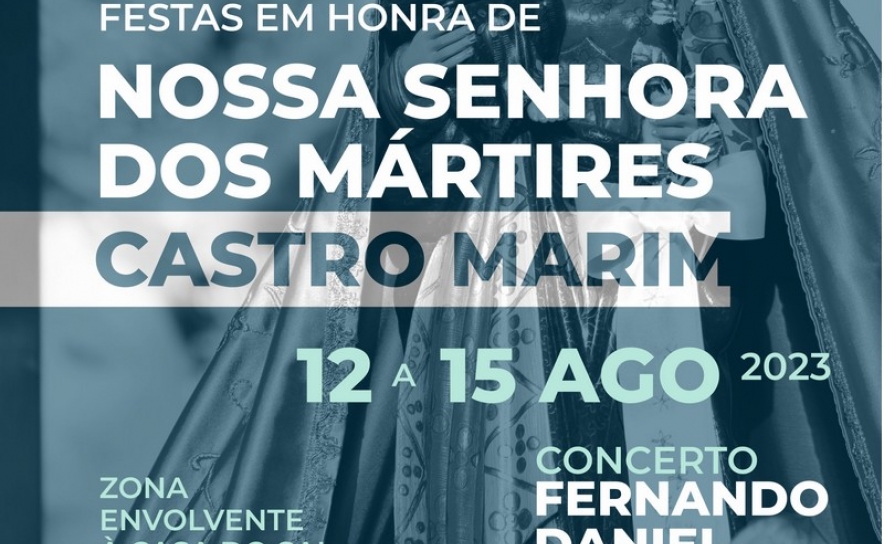 Castro Marim celebra Nossa Senhora dos Mártires com Fernando Daniel   