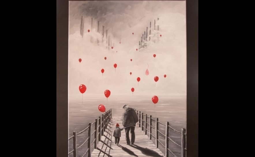 3.º Prémio - Vinte e Um, pintura, Susana Gonçalves