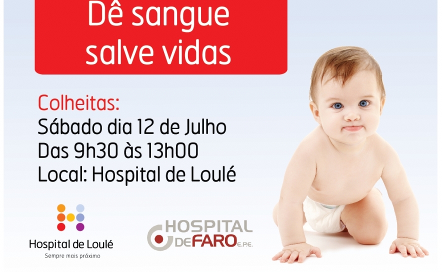 Recolha de Sangue no Hospital de Loulé - Dia 12 de julho
