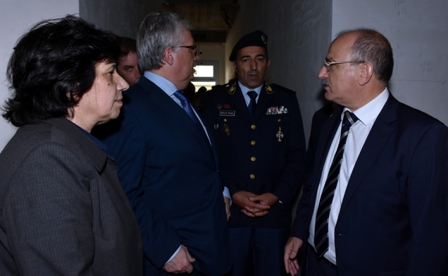 Visita às futuras instalações dos Posto Territorial da GNR de Quarteira