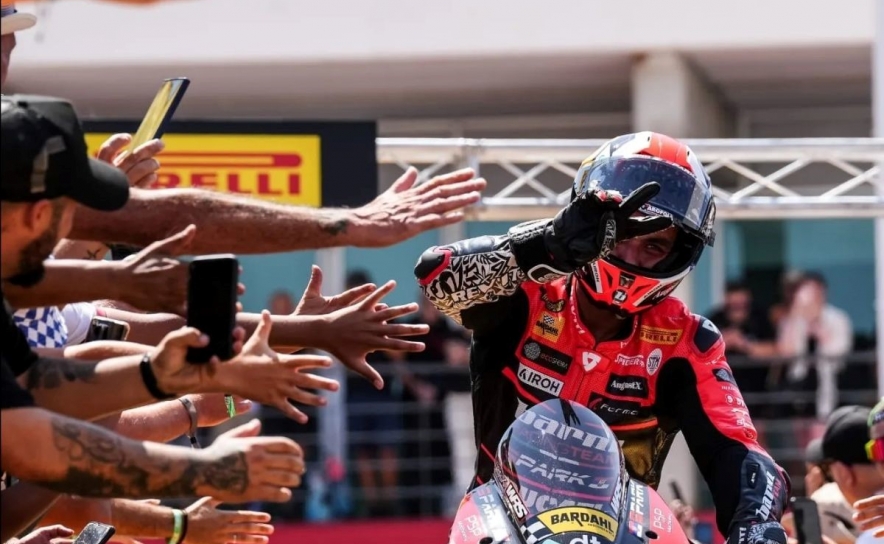 A festa das Superbike