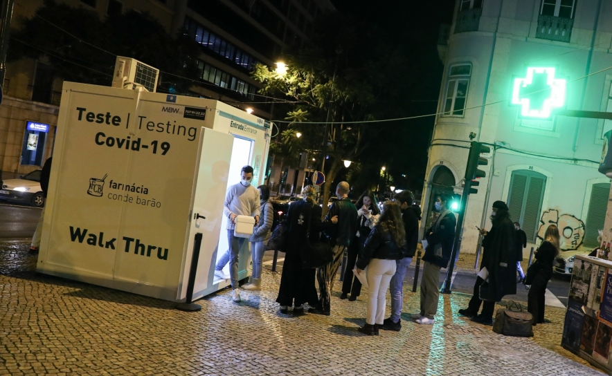 Covid-19: Mais de 990 mil testes realizados entre 10 e 16 dezembro, novo máximo