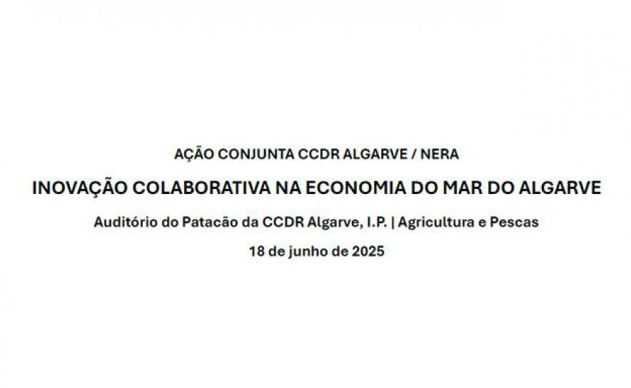 Sessão dedicada à Inovação na Economia do Mar decorre nesta quarta-feira
