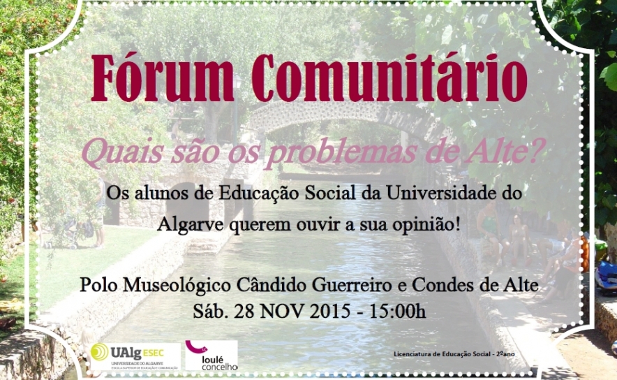Fórum Comunitário na aldeia de Alte 