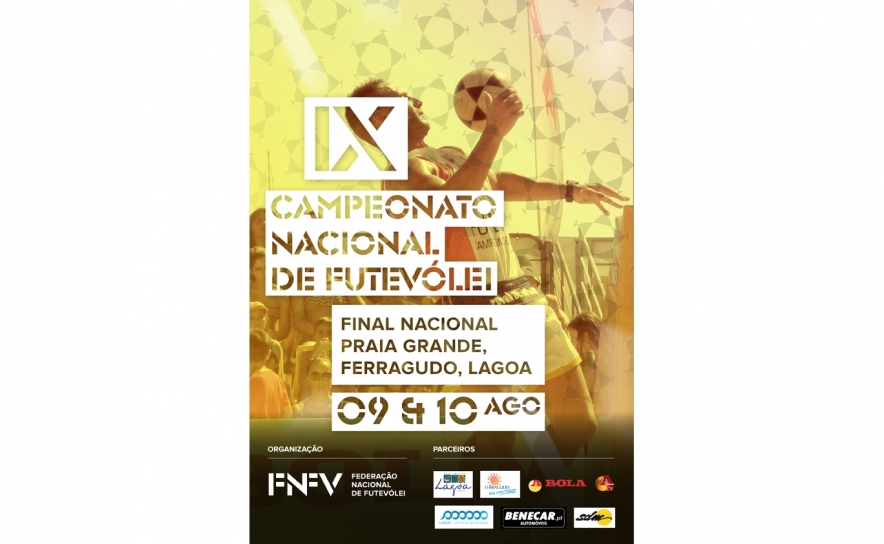 FINAL DO CAMPEONATO NACIONAL DE FUTEVÓLEI 2014 DISPUTA-SE ESTE FIM-DE-SEMANA EM FERRAGUDO