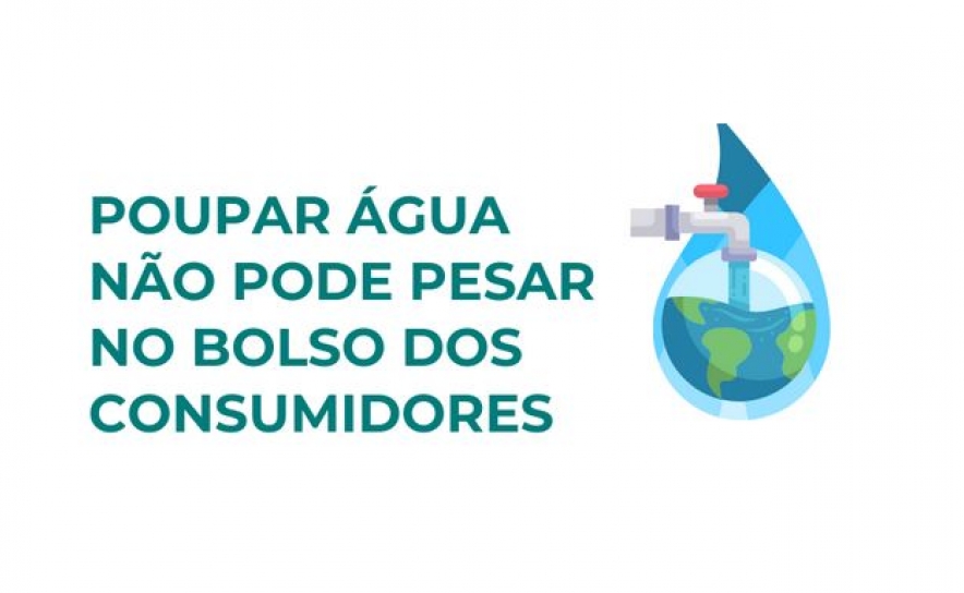 Poupar água não devia pesar no bolso dos consumidores 