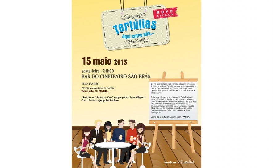 Tertúlia «Aqui entre Nós» celebra Dia Internacional da Família   