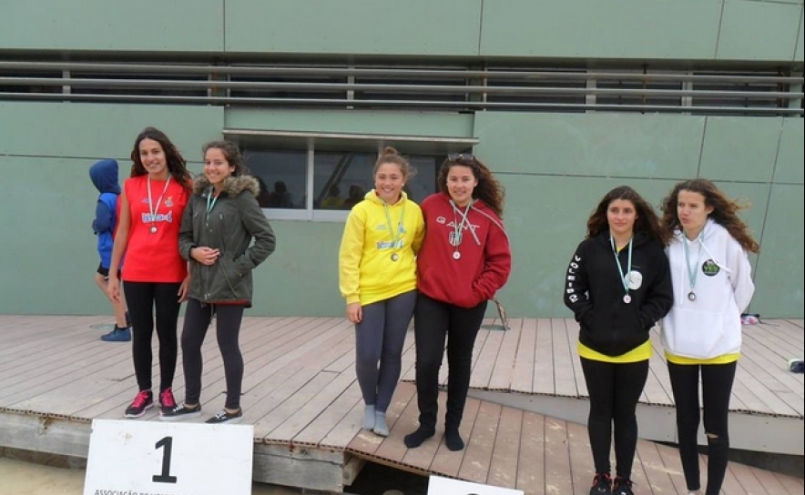 Pódio S16 femininos
