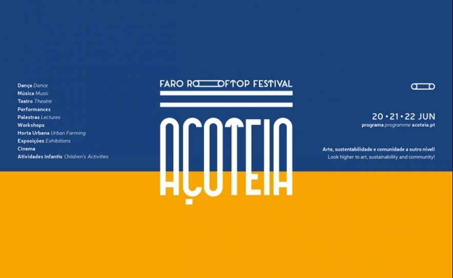 PRIMEIRA EDIÇÃO DO AÇOTEIA - FARO ROOFTOP FESTIVAL