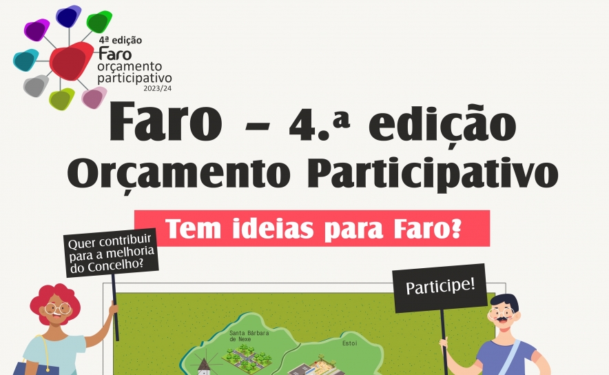 Município de Faro inicia 4ª edição do Orçamento Participativo
