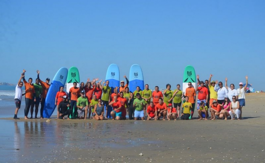 Associação Dinamika promove 4.ª edição do «Surf 4 All» com muita inclusão, boas ondas e sorrisos únicos