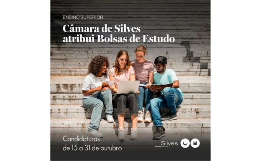 CANDIDATURAS PARA ATRIBUIÇÃO DE BOLSAS DE ESTUDO DECORREM DE 15 A 31 DE OUTUBRO  CANDIDATURAS PARA ATRIBUIÇÃO DE BOLSAS DE ESTUDO DECORREM DE 15 A 31 DE OUTUBRO