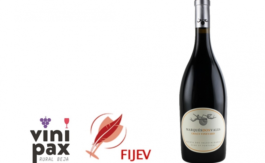 Quinta dos Vales recebeu Troféu FIJEV 2014 para melhor tinto do VINIPAX 2014