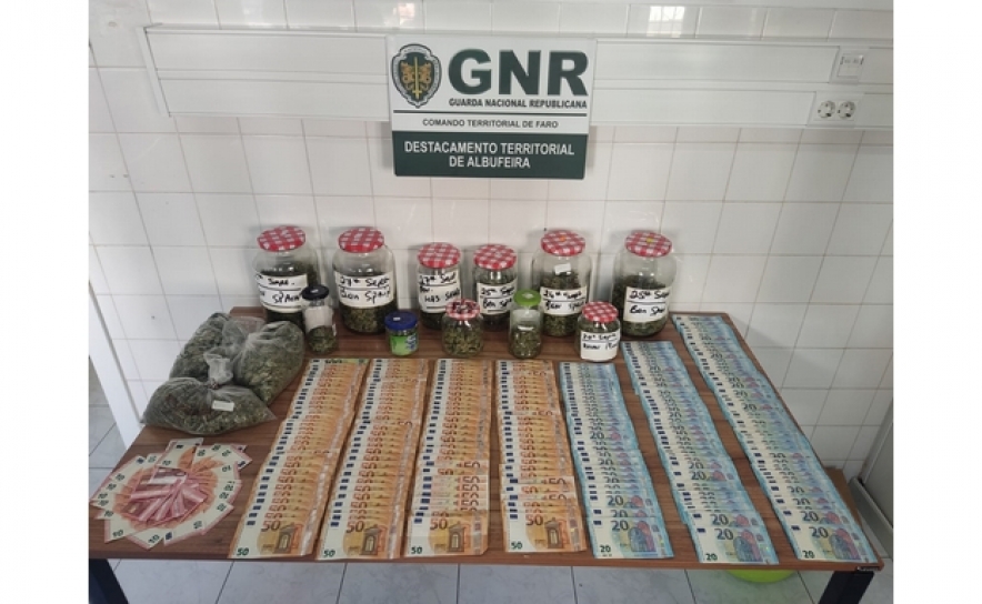 Albufeira – Dois detidos por tráfico de estupefacientes  Albufeira – Dois detidos por tráfico de estupefacientes