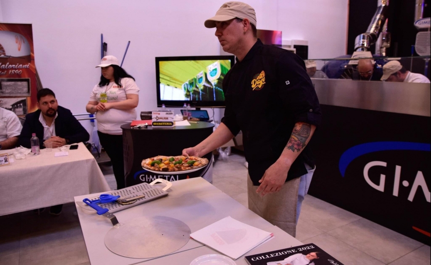 Pizza Vegana - apresentação ao júri