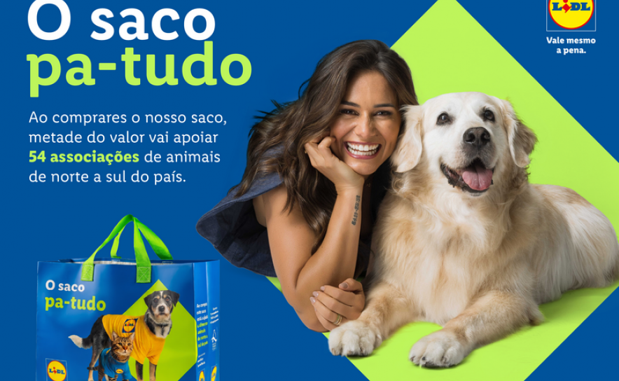 LIDL LANÇA SACO SOLIDÁRIO «PA-TUDO» PARA APOIAR 54 ASSOCIAÇÕES DE ANIMAIS EM TODO O PAÍS