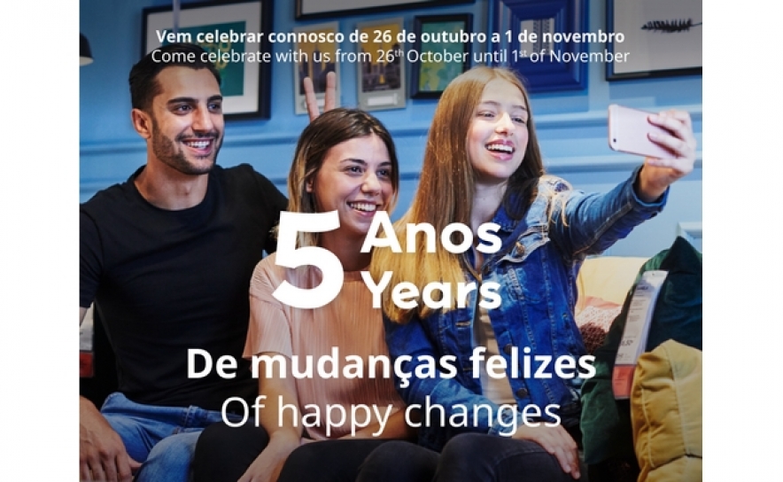 DESIGNER OUTLET ALGARVE, IKEA LOULÉ E MAR SHOPPING ALGARVE CELEBRAM QUINTO ANIVERSÁRIO COM CAMPANHA CONJUNTA, EVENTOS E DESCONTOS