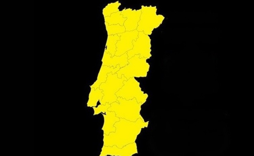 Portugal continental sob aviso amarelo devido tempo frio