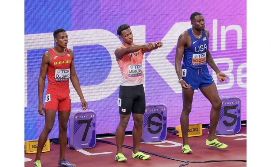 O Armacenense Usumane Djumo ganhou novo protagonismo internacional em setembro, depois de participar, ao lado dos melhores do mundo, nos 110 metros barreiras nos Campeonatos Mundiais de Atletismo em T