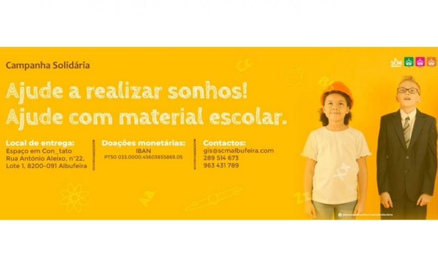 Campanha Solidária: Material Escolar