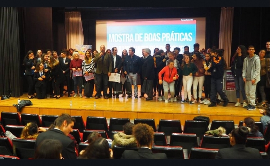 Todos os participantes na Mostra