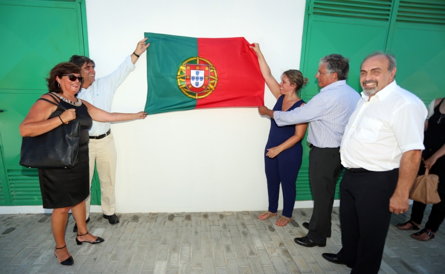 Descerrar da Placa de Inauguração