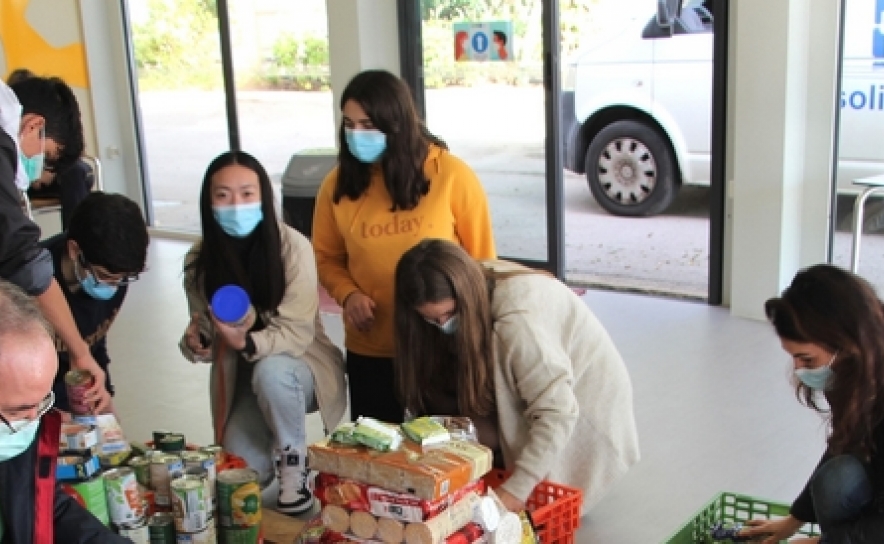 Recolha alimentos Associação Existir