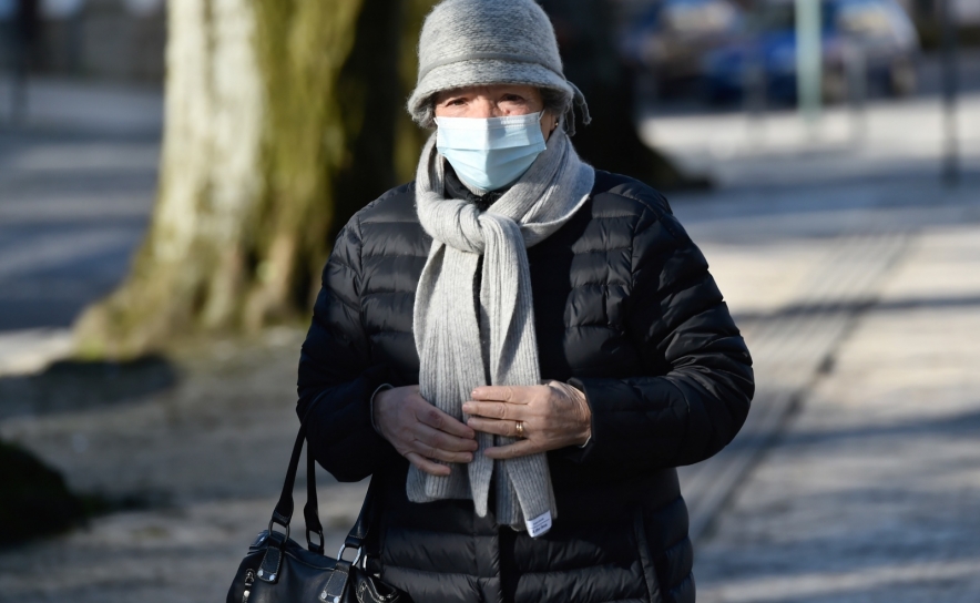 Sete distritos sob aviso amarelo devido ao frio, no sábado serão 15