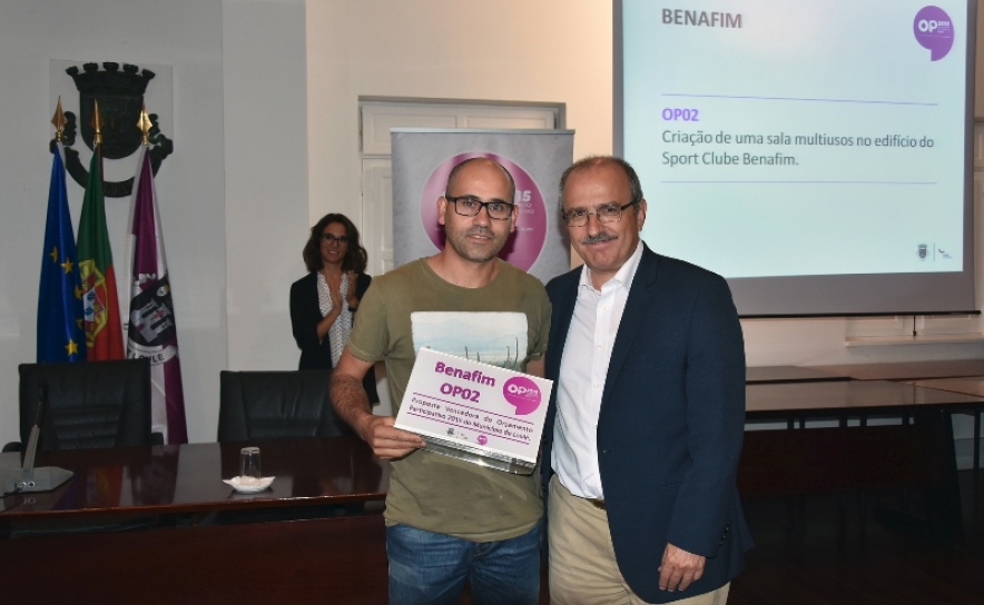 Proposta Vencedora OP 2015 em Benafim 