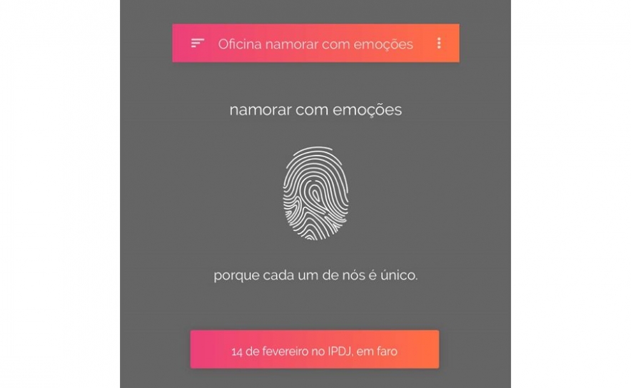 Oficina «namorar com emoções» Oficina «namorar com emoções»