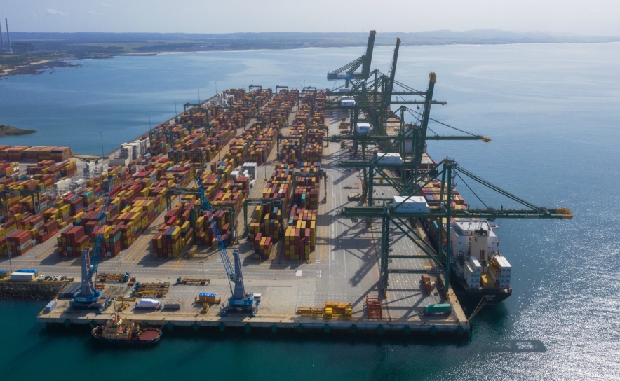 Sines foi o 2.º porto que mais cresceu no mercado europeu de contentores