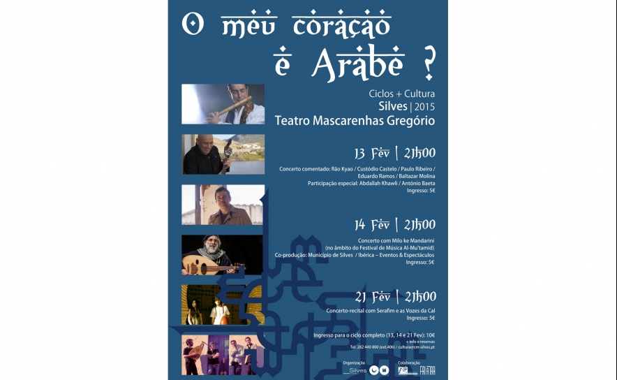 CICLO “O MEU CORAÇÃO É ÁRABE?” ABRE COM A ATUAÇÃO DE GRANDES NOMES DA MÚSICA